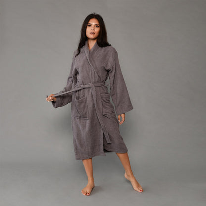 Brentfords Luxury 100% Cotton Bath Robe Terry Towel Soft Dressing Gown Unisex