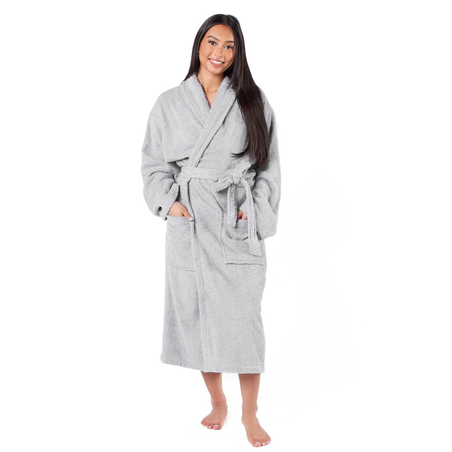 Brentfords Luxury 100% Cotton Bath Robe Terry Towel Soft Dressing Gown Unisex