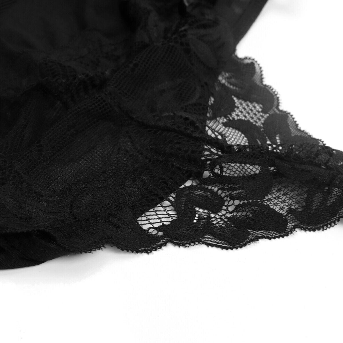 Womens Lace Sexy Lingerie Babydoll Nightdress Thong G-String Underwear Sleepwear