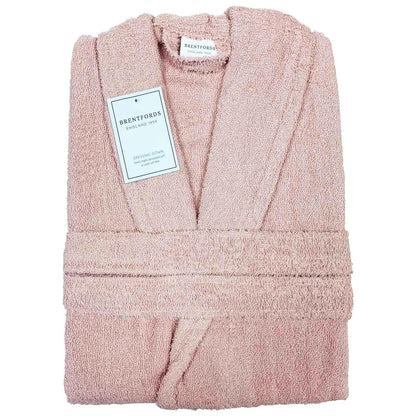Brentfords Luxury 100% Cotton Bath Robe Terry Towel Soft Dressing Gown Unisex