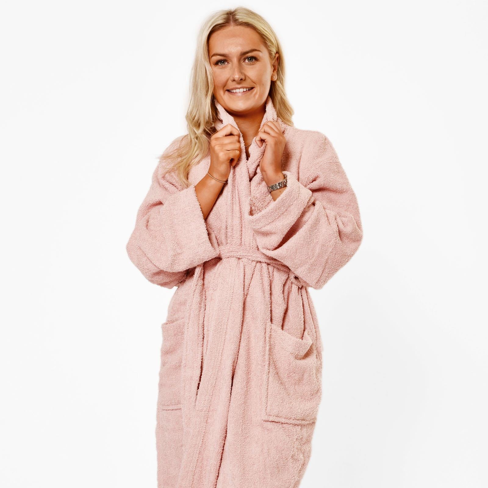 Brentfords Luxury 100% Cotton Bath Robe Terry Towel Soft Dressing Gown Unisex