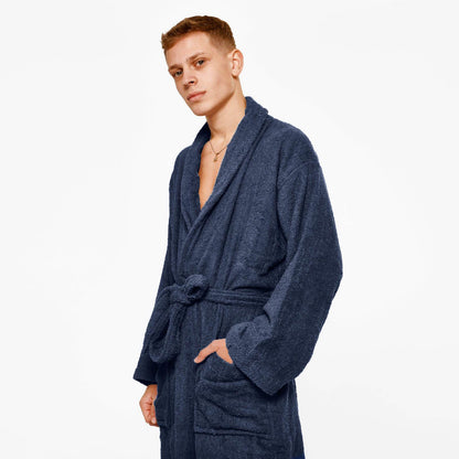Brentfords Luxury 100% Cotton Bath Robe Terry Towel Soft Dressing Gown Unisex